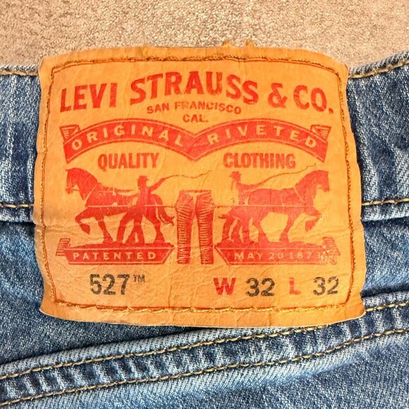 Levi’s 527 Men’s Bootcut Jeans – 32x32 – Medium Wash - Picture 3 of 3